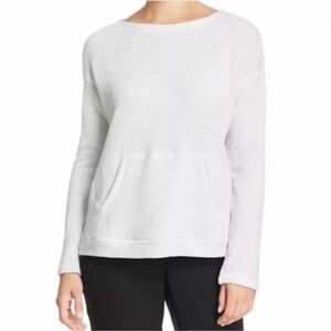 Eileen Fisher Organic Cotton pullover pocket top